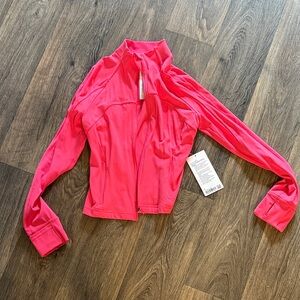 lululemon athletica Vibrant Pink Bomber Jacket